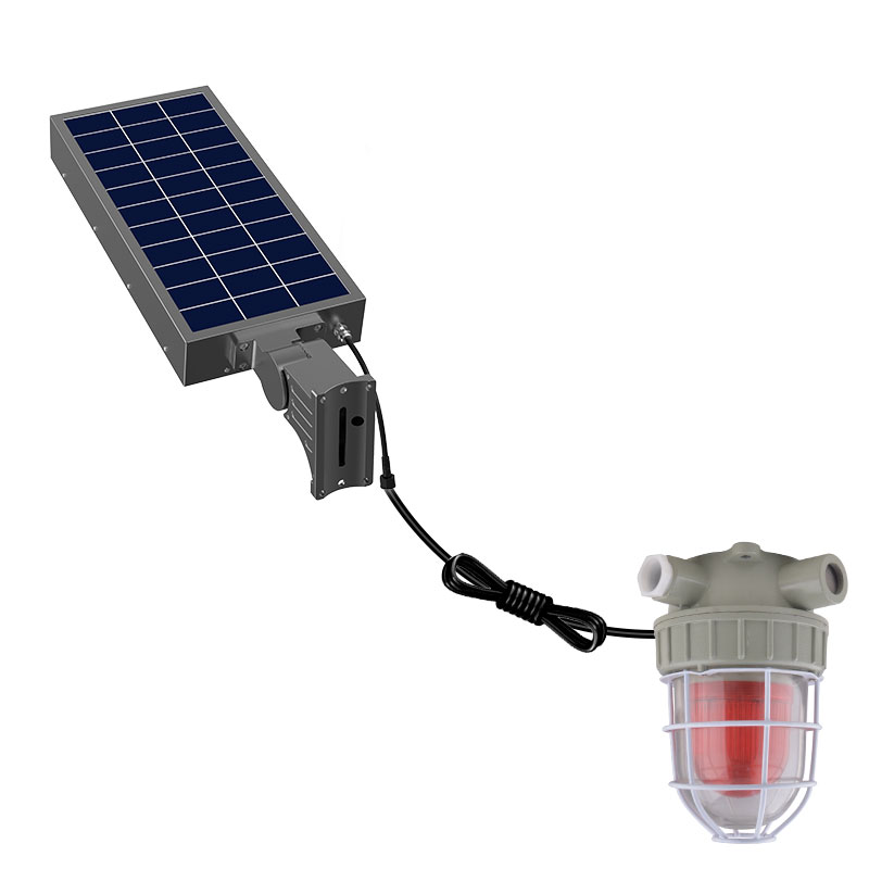 Solar Flashing Warning Lights IP65 Solar Warning Beacon