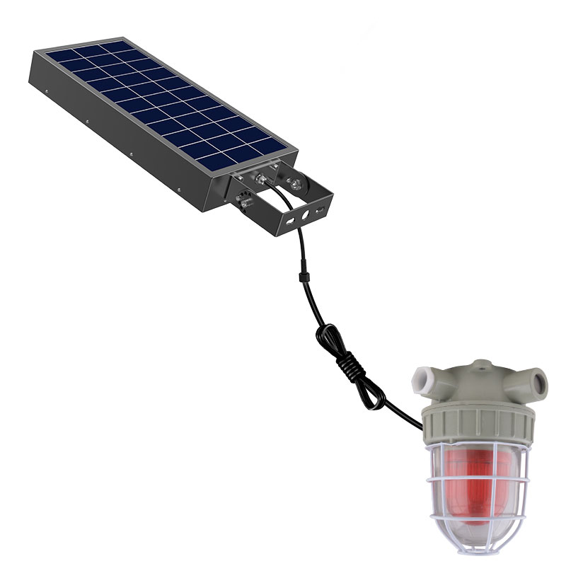 Solar Flashing Warning Lights IP65 Solar Warning Beacon