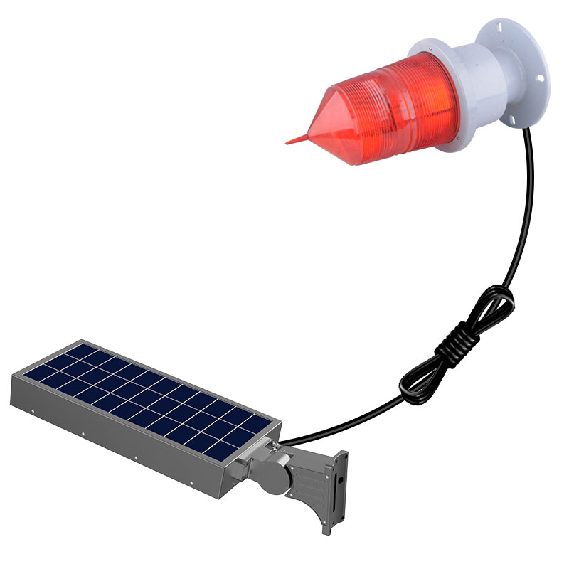 Solar Indicator Light IP65 Solar Strobe Warning Light