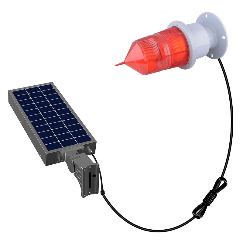 Solar Indicator Light IP65 Solar Strobe Warning Light