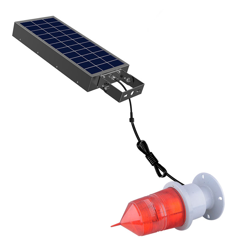 Solar Indicator Light IP65 Solar Strobe Warning Light