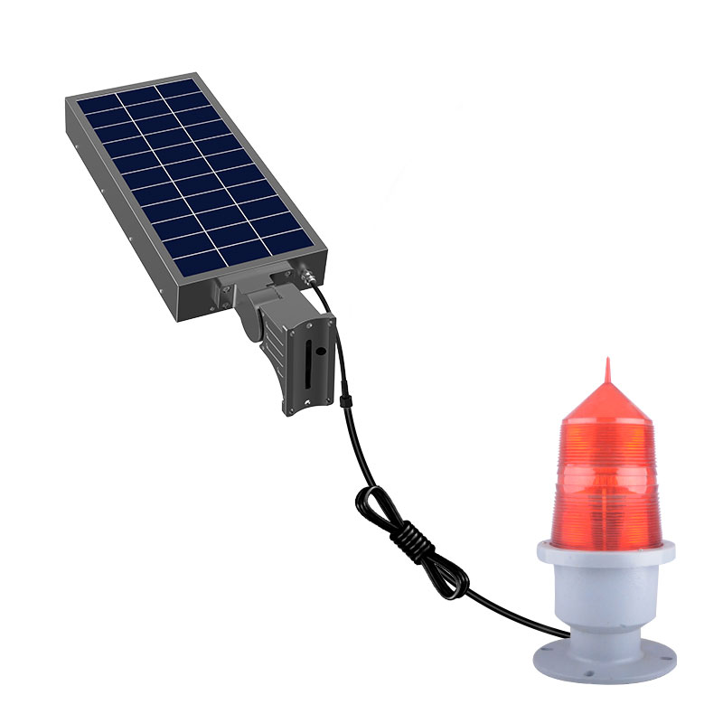 Solar Indicator Light IP65 Solar Strobe Warning Light