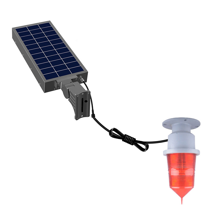 Solar Indicator Light IP65 Solar Strobe Warning Light