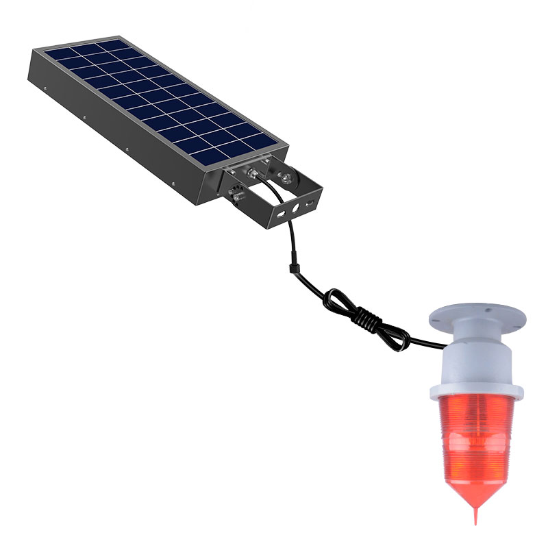 Solar Indicator Light IP65 Solar Strobe Warning Light