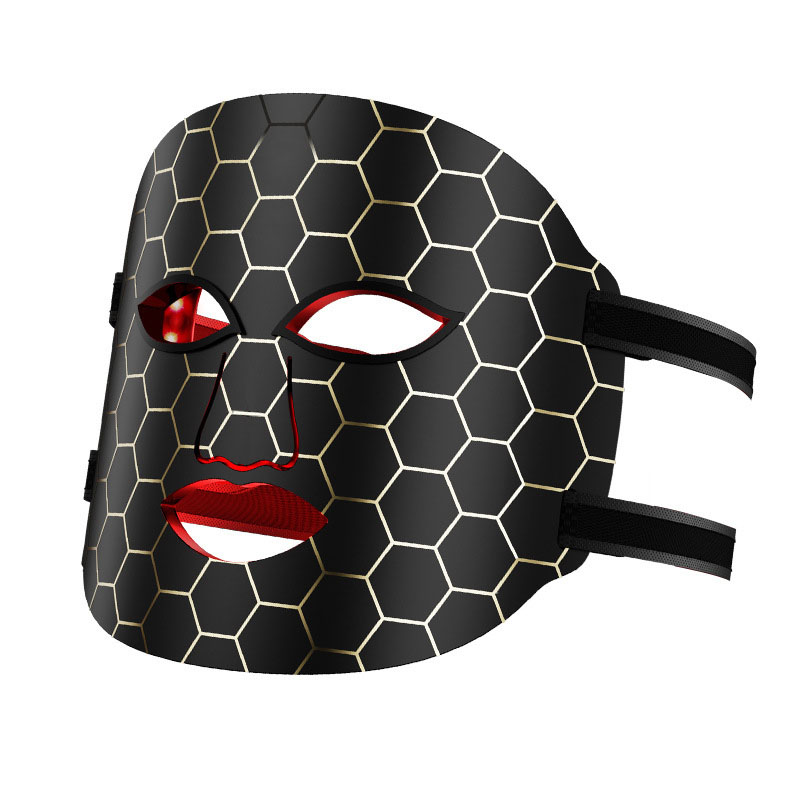 LED Therapy Red Light Facial Beauty Mask for Home Use Handheld for Face Neck Skin Rejuvenation Tightening