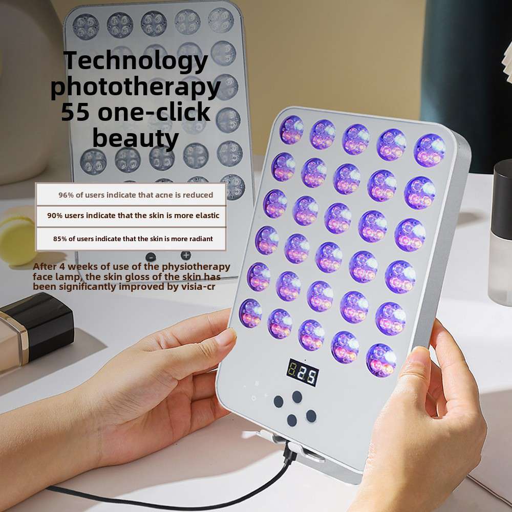 Therapy Panel Timer Excellent LED Lamp High Power Infrared Red Light for Skin Restoration and Body Recovery
