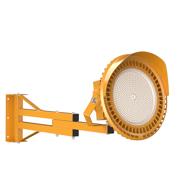 Heavy duty three pole round radiator loading and unloading light bright yellow 300W