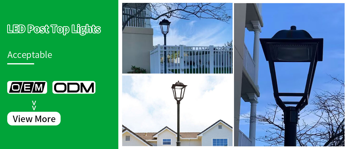 LED Post Top Lights