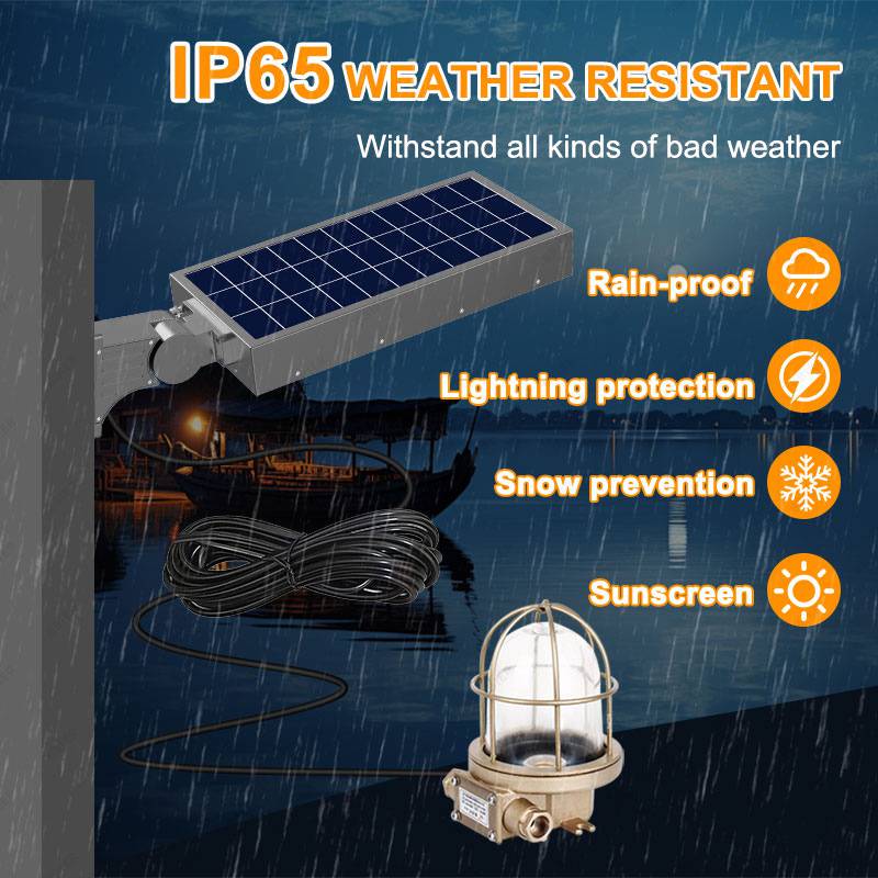 Led Lighting Solar Powered Panel  and Explosion-proof 25W IP65