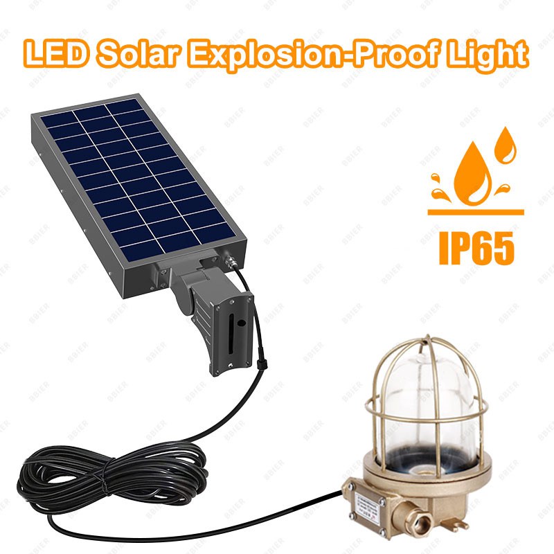 Led Lighting Solar Powered Panel  and Explosion-proof 25W IP65