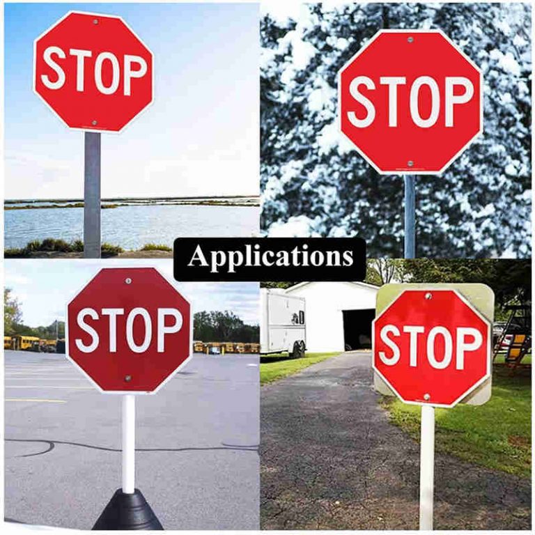Portable Pole Stop Sign Stand - BBIER®