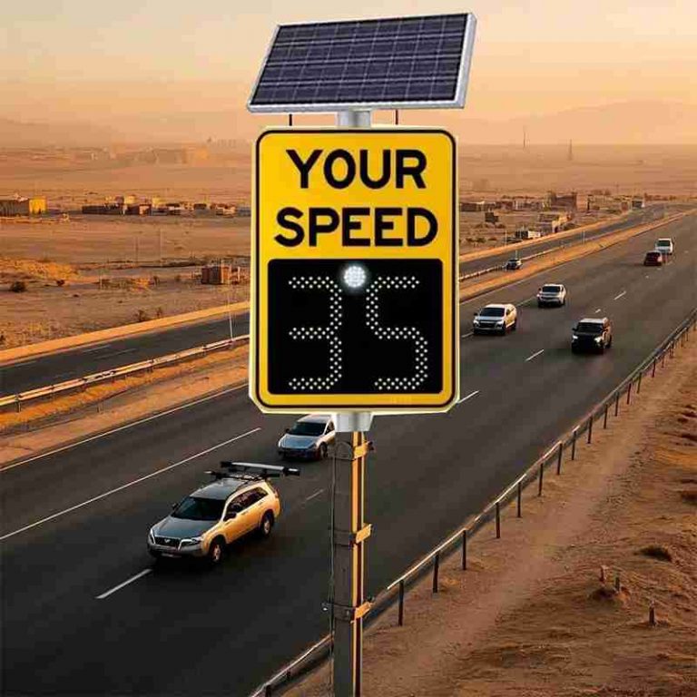 Led Speed Signs Solar LED Radar Speed Sign 12v 18AH - BBIER®